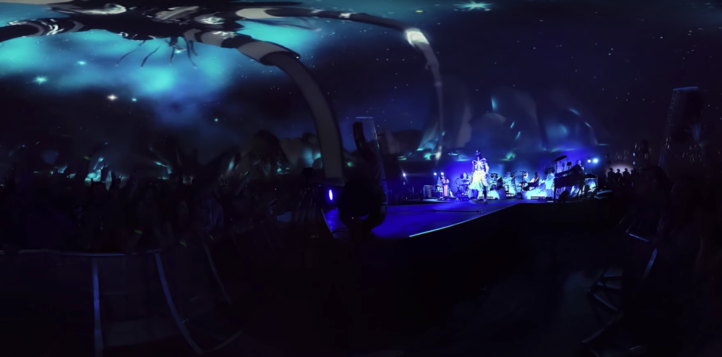 Full Dome Content during Pharos
