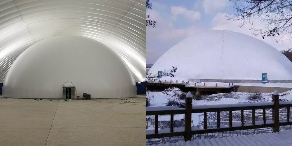 Inflatable 360 projection dome venues